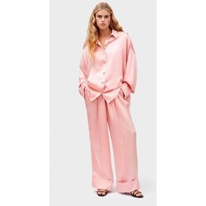 Sleeper Pink Satin Pajama Set
